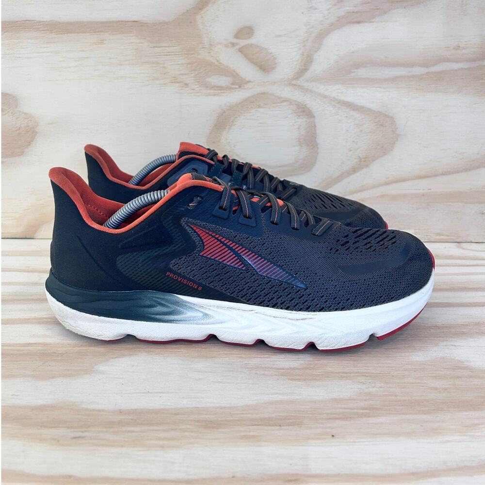 Altra - Provision 6 - Running Shoes - Gray/Orange - Men's - 11 - ALOA5475000